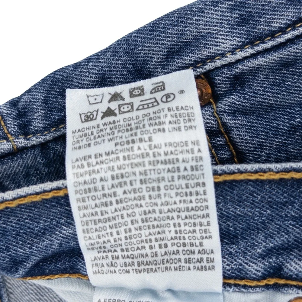 VTG NWT Deadstock Levis Mens‎ 38x30 501 Original Fit Jeans Blue Button Fly Y2K